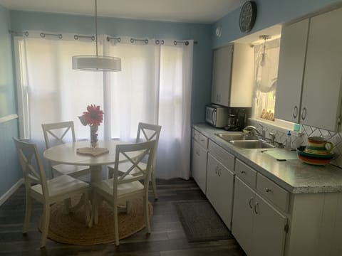 Fully Stocked kitchen. 