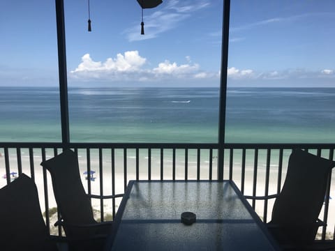 View from screened balcony.