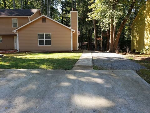 Front and parking area