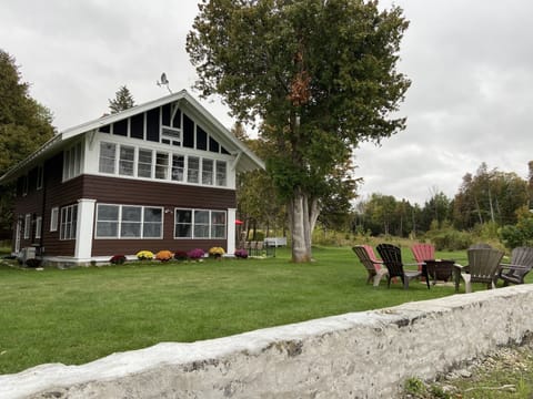View from private wash stone beach