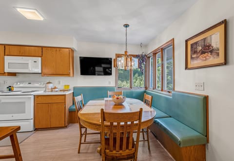 Kitchen dining area.