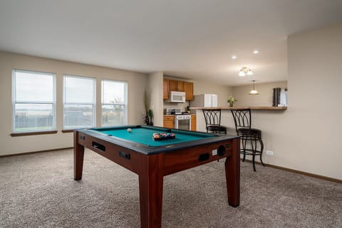 Play a bit of pool or ping pong during your stay