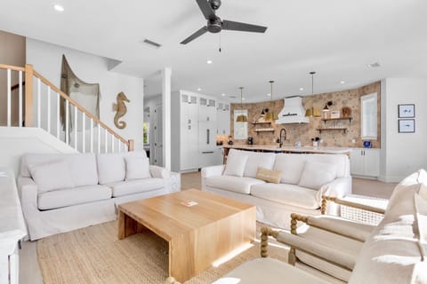 Living space with comfortable seating