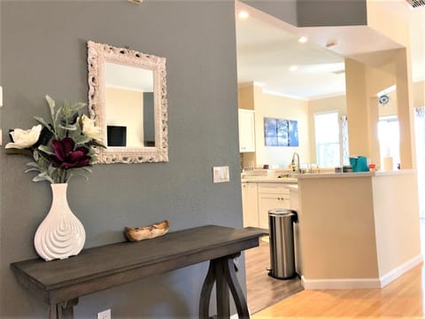 Printed out Rules & Checkout Instruction should be on this table. 