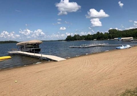 50 feet of gorgeous sand beach!