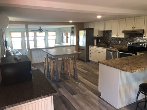 View from the front entry. This is a great entertaining spot!