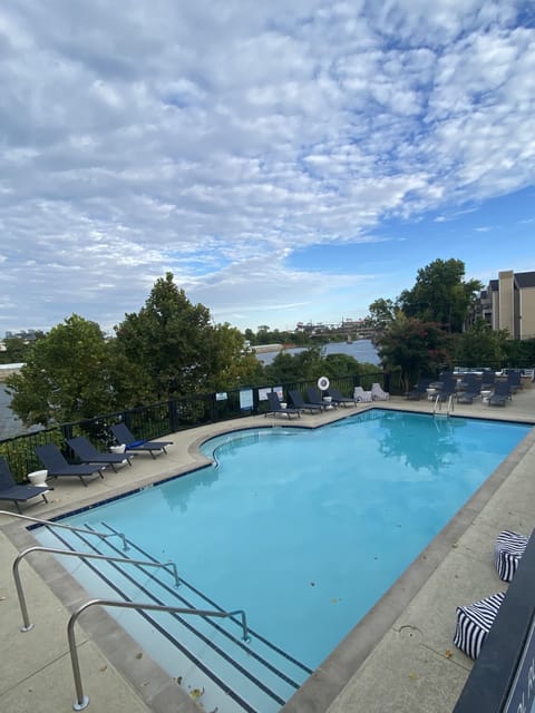 Have some fun & sun at the pool overlooking the Cumberland River!