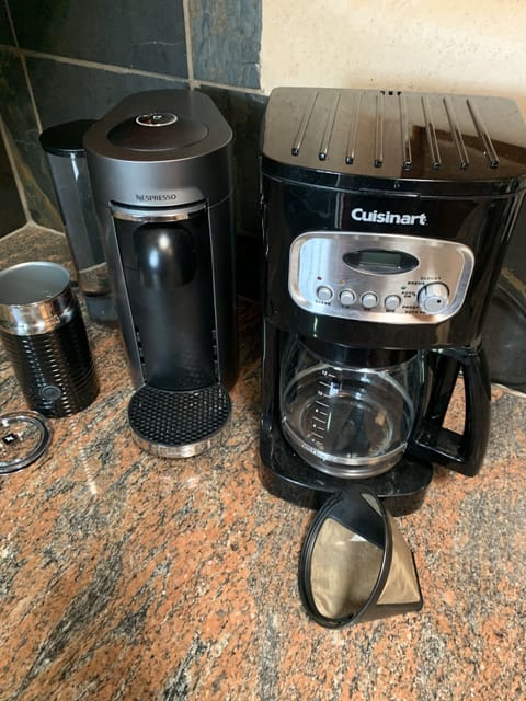 Two options for coffee.