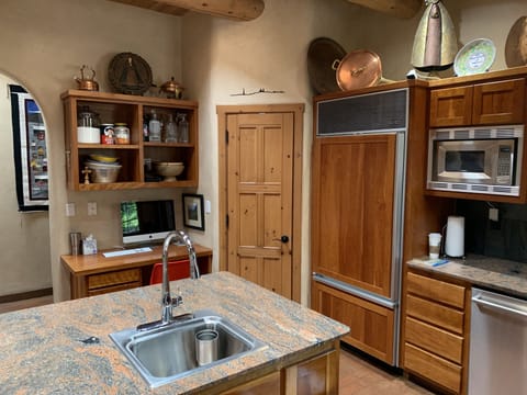 Large walk in pantry.