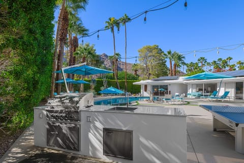 Fire up the grill and savor the flavors of outdoor dining with our premium BBQ setup. This spacious grill area is perfect for hosting summer cookouts, family barbecues, or intimate dinners under the stars.