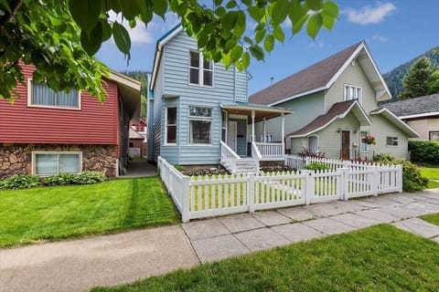 Front view of the home