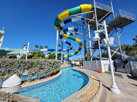On site water park, comes with 4 free Daily Passes
