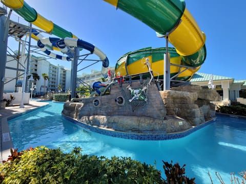On site water park, comes with 4 free Daily Passes