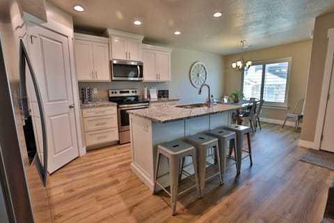 Fully Stocked Kitchen & Dining Room