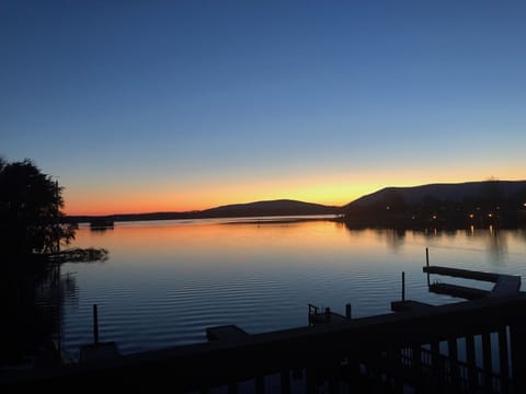 Beautiful views from the deck