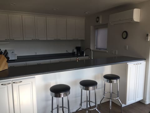Kitchen with eating bar