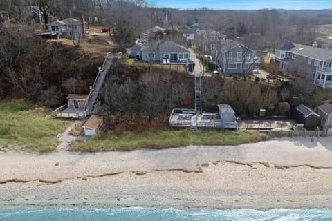 Aerial view of the property
