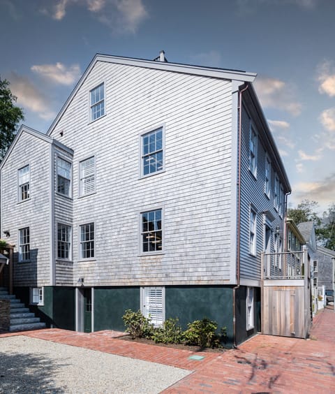 13 unions street
3 cars can be parked in the driveway.