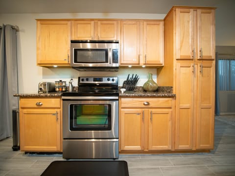 Plenty of spices and condiments available to give your meal that extra touch!