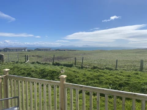 View towards  Llŷnn Peninsula from the Kitchen Patio