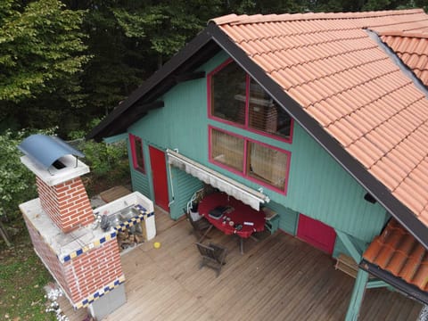 Fairytale wooden house by Ljubljana