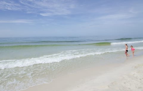 Come to relax and enjoy this beautiful beach just steps from your door!