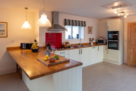 Lagwn Glas kitchen and breakfast bar