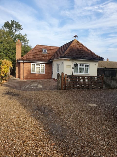 Front of the property, down Templeman's  Lane.