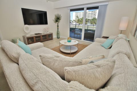 Beautifully decorated living room