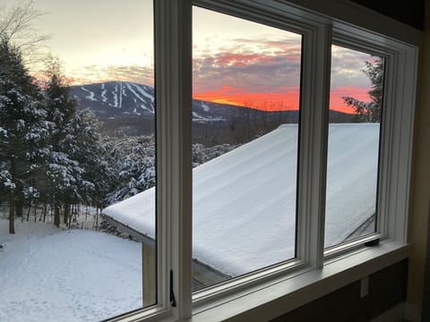 View from upstairs guest room