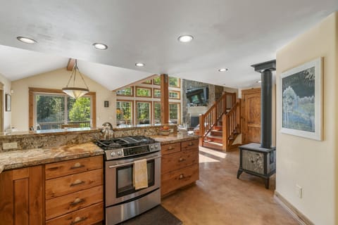 Cooking with a view!