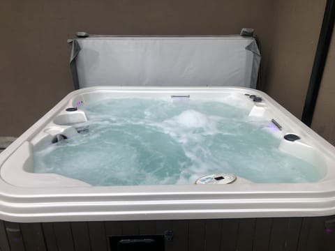 We have a hot tub (shared with owners) on property