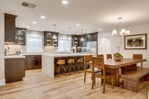 Gorgeous Custom Open Concept Kitchen and Dining Room
