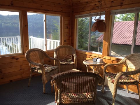 Main level enclosed porch