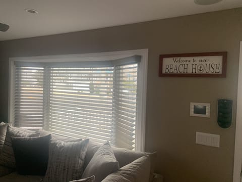 When you walk in the front door