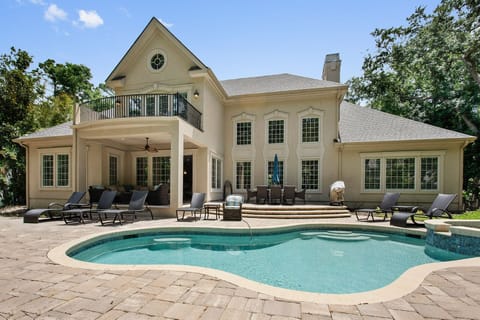 back of home/pool