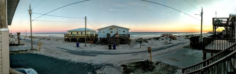 View from front steps