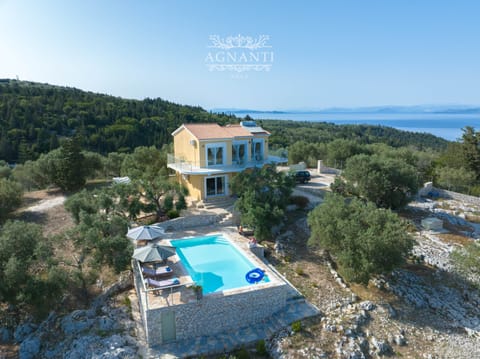 Villa Agnanti from above