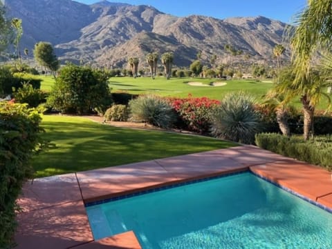 Dive into paradise at our stunning outdoor pool, perfectly positioned to offer breathtaking views of the majestic mountains & golf. Whether you choose to take a refreshing dip or lounge poolside on a warm day, this serene oasis invites you to unwind.