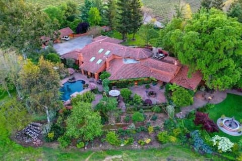 Aerial View of backyard