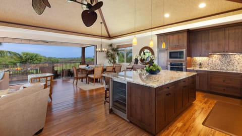 High-end appliances and finishes.