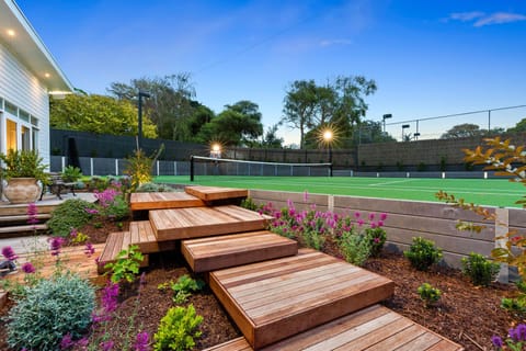 Tennis Court/Garden 