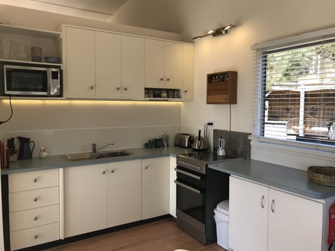 A full kitchen with everything you might need.