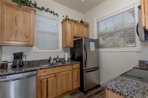 Fully equipped kitchen for all your cooking needs