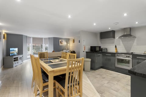 Newly decorated lounge, dining room and open plan kitchen/diner.