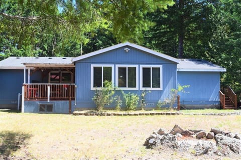 View of house from creek.