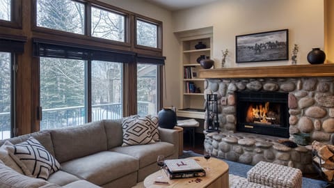 Cozy Fireplace