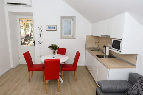 Villa White & Co  |  one out of the 3 kitchen