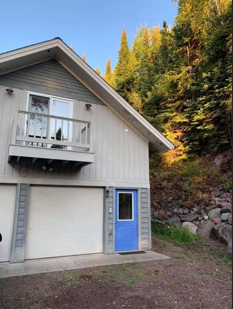 Front door - What you see when you drive up to our space