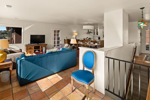 View of the open living area